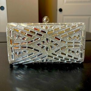 Silver Evening Bag